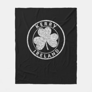 Kerry Ireland Kleeblatt Signing Beklemmend White P Fleecedecke