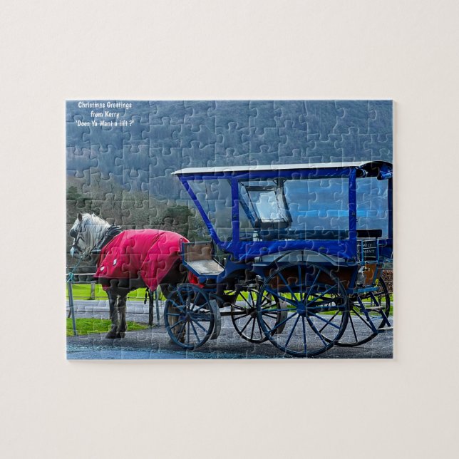 Kerry Jaunting Cart Jigsaw Puzzle (Horizontal)