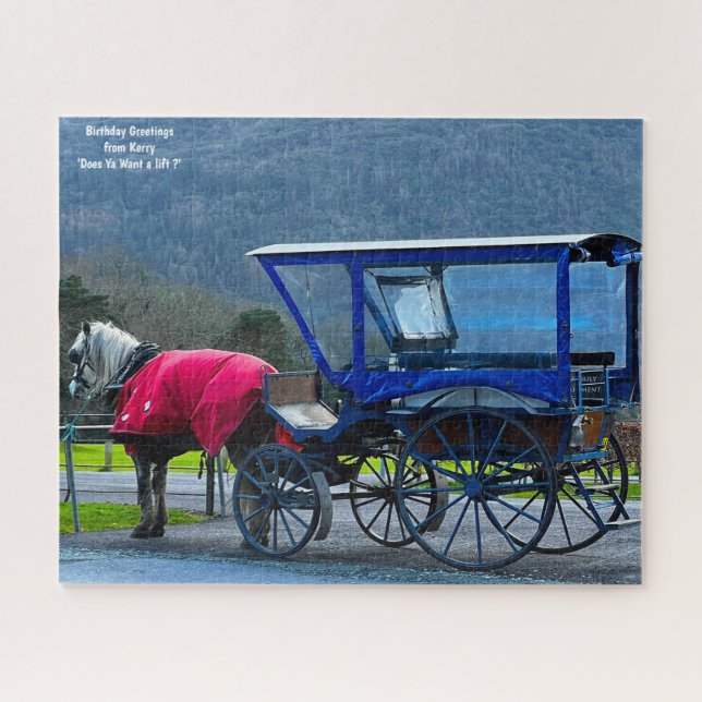 Kerry Jaunting Cart Jigsaw Puzzle (Horizontal)