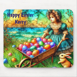 KERRY ~ Mädchen mit Schinken ~ Mousepad