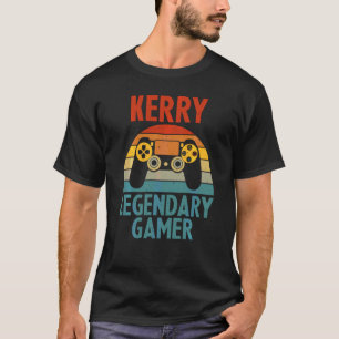 Kerry Name Personalisiert Funny Gaming Geek Birthd T-Shirt