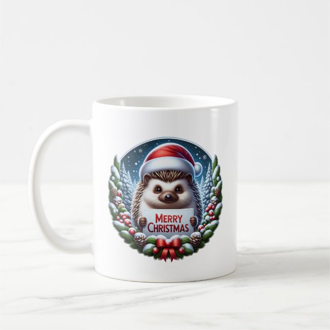 Kerst Egel  Kaffeetasse (Links)