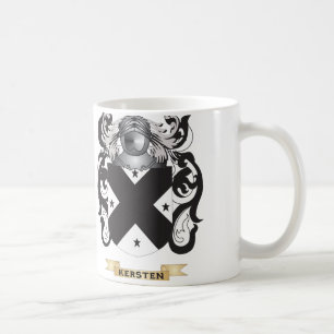 Kersten Wappen (Familienwappen) Kaffeetasse