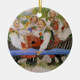 Kersti Geburtstag 1909 Keramikornament