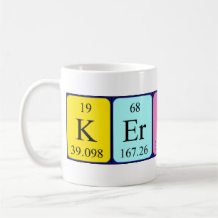 Kerstin Periodenname Tasse