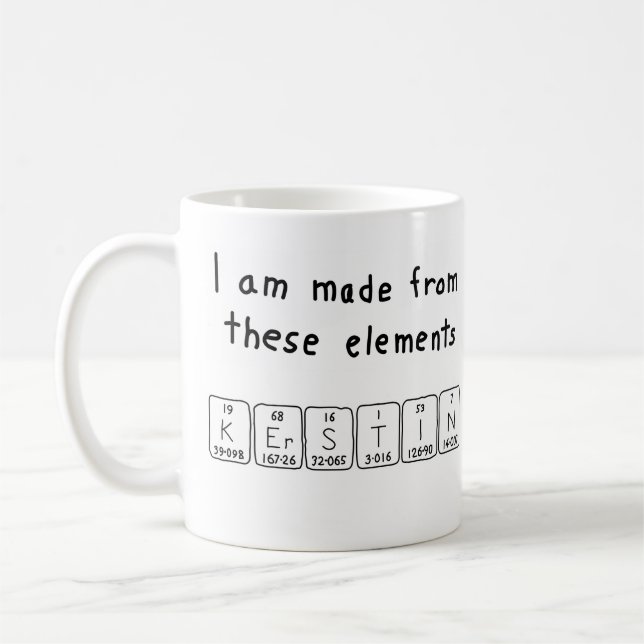 Kerstin Periodenname Tasse (Links)
