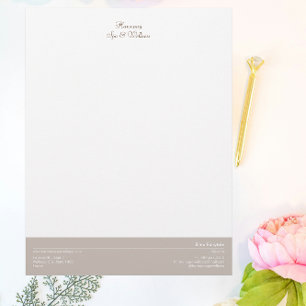 Kerze, Brush, Wellness-Center & Wellness Letterhea Briefbogen