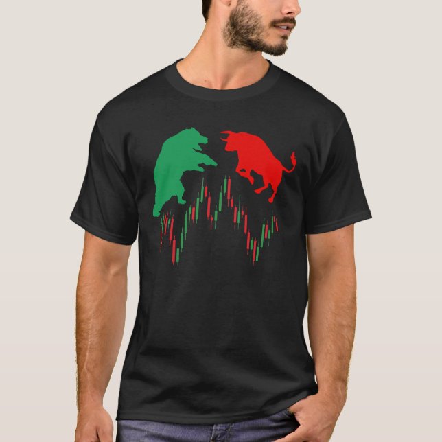 Kerze mit Bullischen und Bärenleder T-Shirt (Vorderseite)