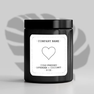 Kerze Seife Aufkleber für das Honey-Produkt
