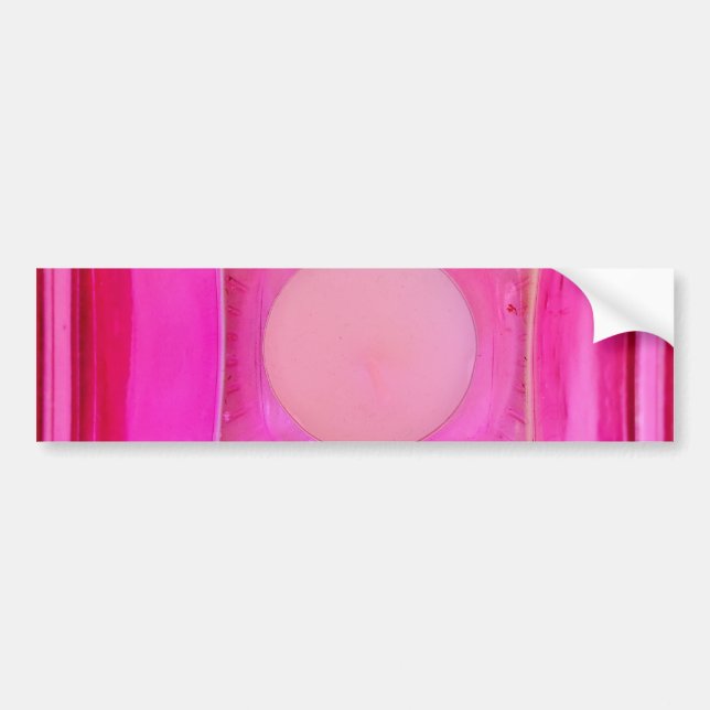 Kerze, süß rosa Liebe Kerzenlicht Autoaufkleber (Vorne)