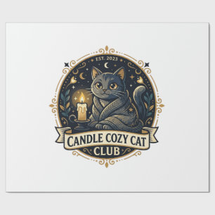 Kerzen Cozy Katze Katze Papa Geschenk Idee - Kerze Geschenkpapier