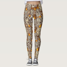 Kerzen-Geschöpf-Leggings
