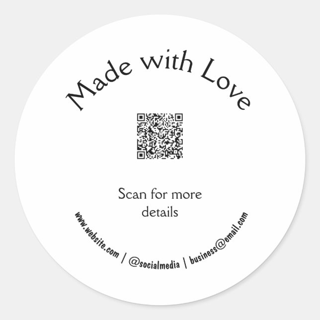 Kerzen hinzufügen q oder Code-Geschäft Runder Aufkleber (Vorderseite)