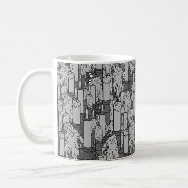 Kerzen Kaffeetasse (Links)