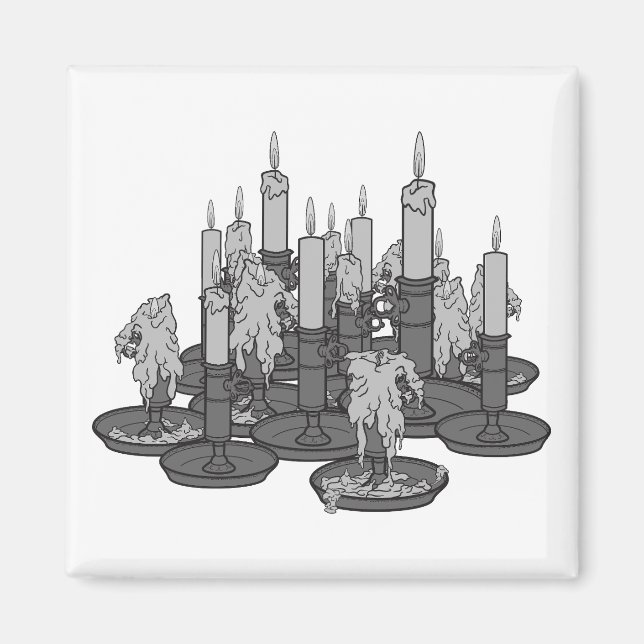 Kerzen Magnet (Vorne)