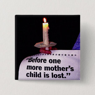 Kerzen-Protest Button