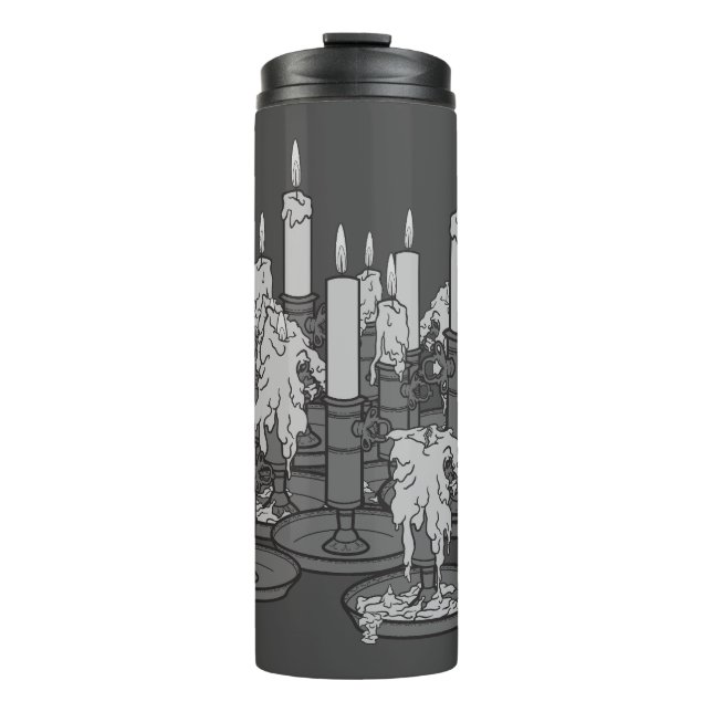 Kerzen Thermosbecher (Vorderseite)