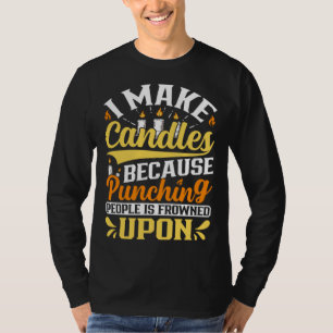 Kerzengestaltung Kerzenherstellung Wachskünstler H T-Shirt