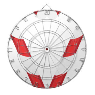 Kerzenherz Dartscheibe