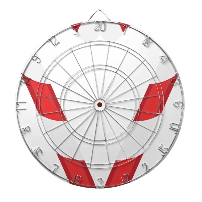 Kerzenherz Dartscheibe (vorne)