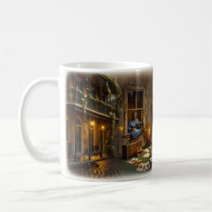 Kerzenlicht-Mug "House of the Rising Sun" Kaffeetasse