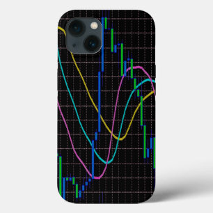 Kerzenständerdiagramm-Devisen Case-Mate iPhone Hülle
