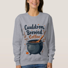 Kessel gebrühtem Kaffee Sweatshirt