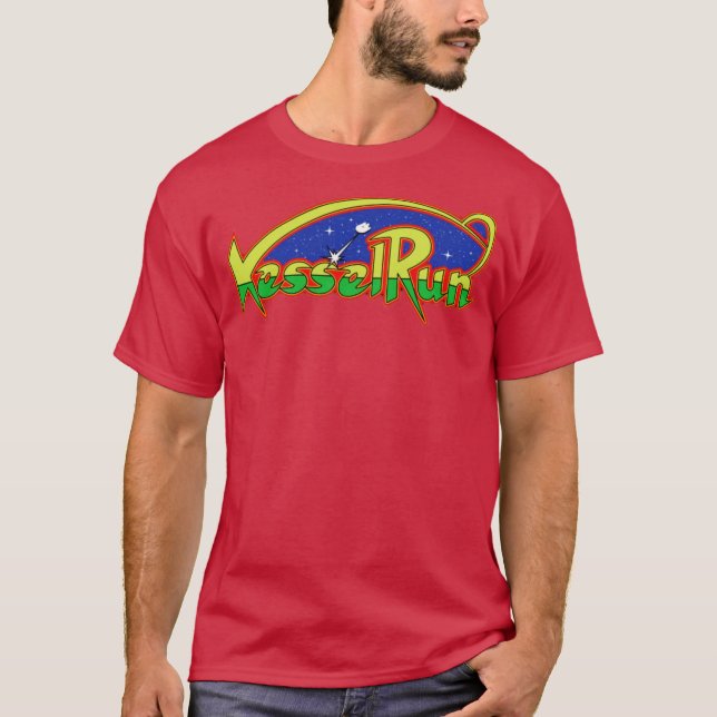 Kessel Run Galaga Mashup Parody T-Shirt (Vorderseite)
