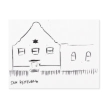 Kestenbaum Bedford-Stuyvesant Synagoge Postkarte