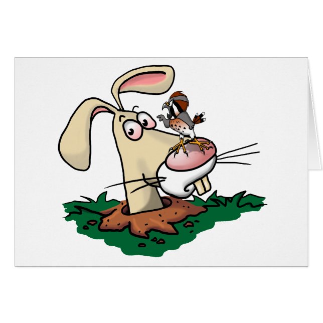 Kestrel et lapin (Devant horizontal)