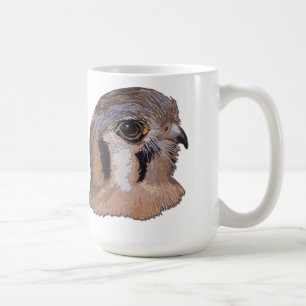 Kestrel Imitate Stickerei Kaffeetasse