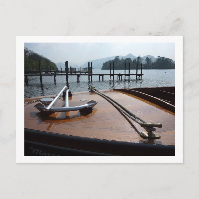Keswick Boat Landings Postkarte (Vorderseite)
