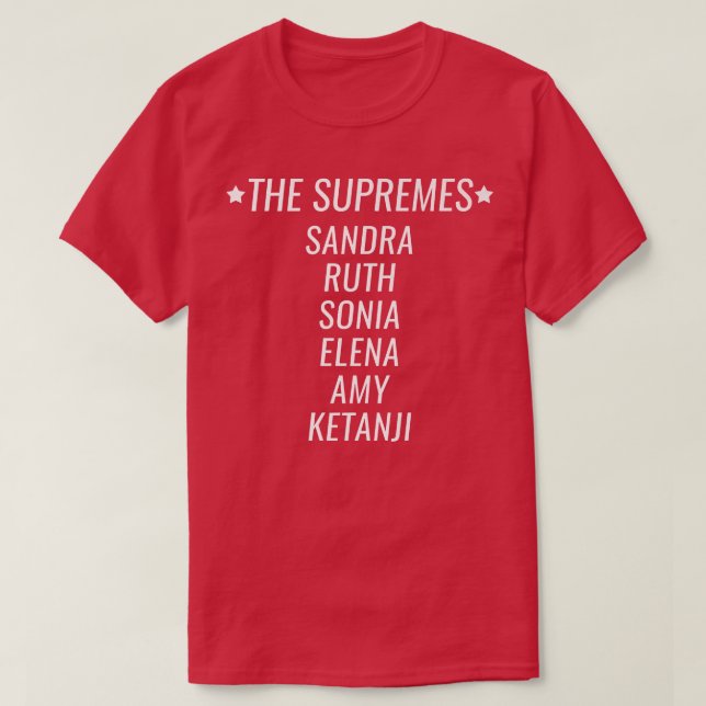 Ketanji Brown Jackson 1. Black Woman Supreme Cour T-Shirt (Design vorne)
