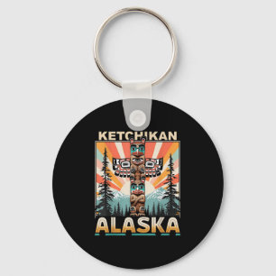 Ketchikan Alaska Native Amerikanische Ureinwohner Schlüsselanhänger