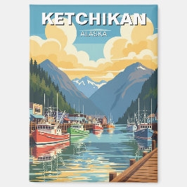 Ketchikan Alaska Travel Magnet