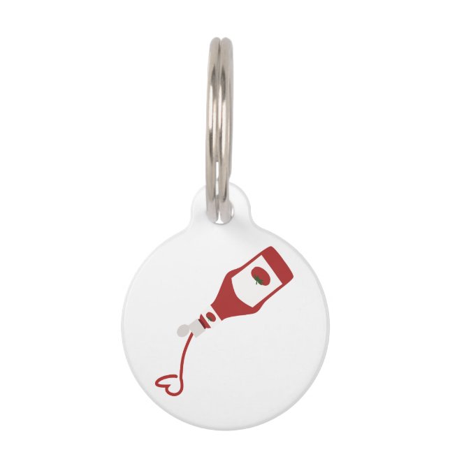 Ketchup Flasche Haustiermarke (Vorderseite)