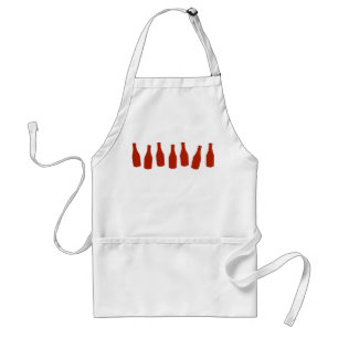 Ketchup Flaschen Schürze