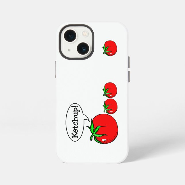 Ketchup Joke iPhone 13 Mini Hülle (Rückseite)