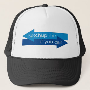 Ketchup mir, wenn du Wortspiel spielen kannst Truckerkappe