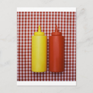 Ketchup & Mustard Postkarte