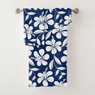 Ketmie bleue et blanche