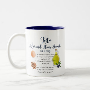 Keto Almond Mehl Brei Rezept Tasse