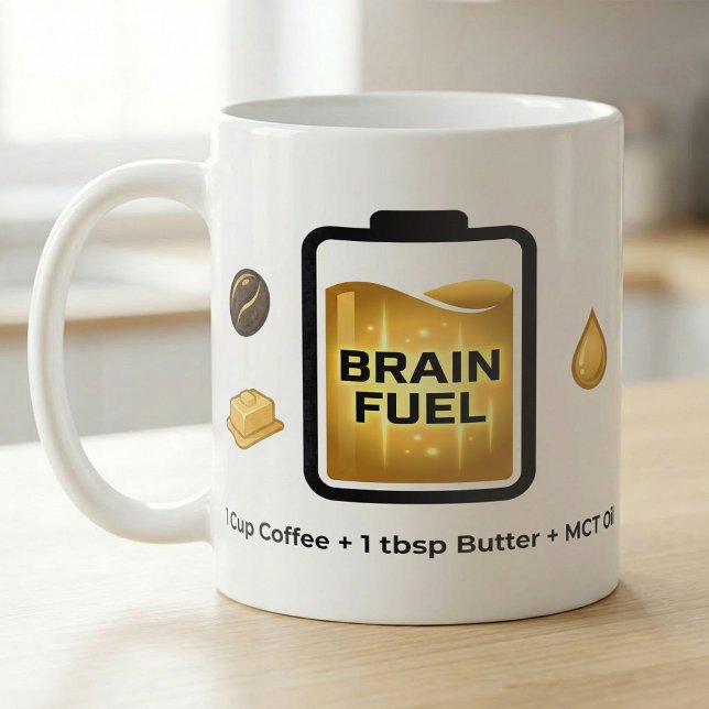 Keto Coffee Brain Fuel Recipe Kaffeetasse (Von Creator hochgeladen)