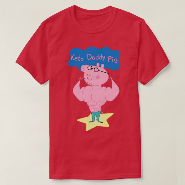 Keto Daddy 1 T-Shirt (Design vorne)