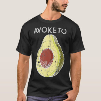 Keto Diet Avoketo Avocado Geschenk T-Shirt