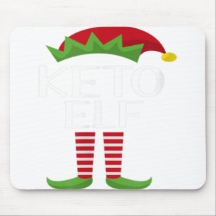 Keto Elf Familie Matching Group Weihnachts-Party P Mousepad