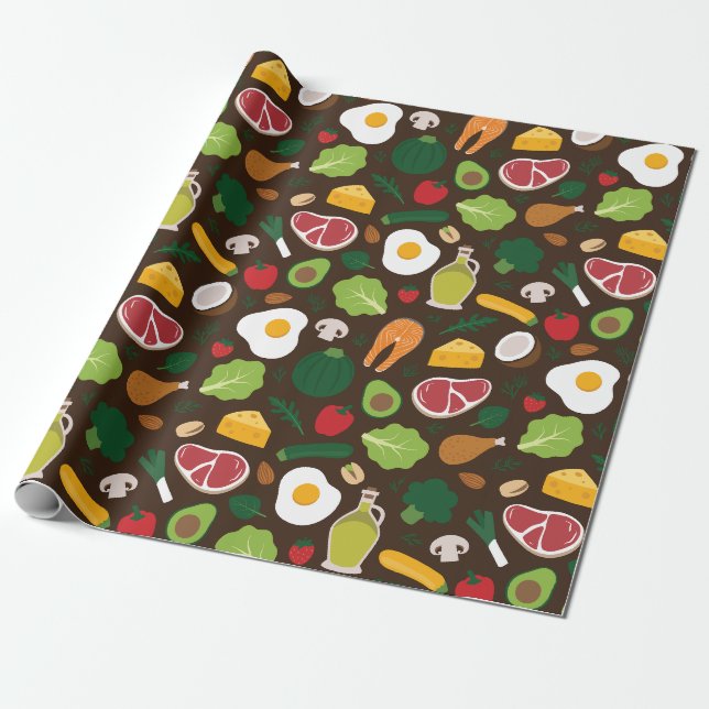 Keto Geschenkpapier (Ungerollt)