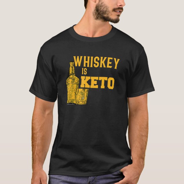 Keto ist Neato Ketogenese Ketones Diät Leben essen T-Shirt (Vorderseite)