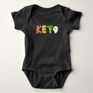 Keto Low Carb Diät Lifestyle Gewichtsverlust Ern Baby Strampler