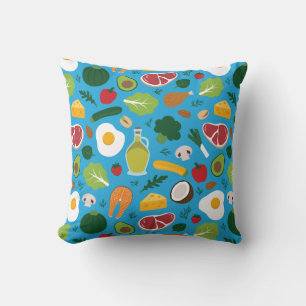 Keto Throw Pillow Kissen